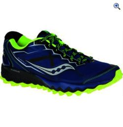 Saucony Peregrine 6 Men's Trail Shoe - Size: 10 - Colour: Blue / Black